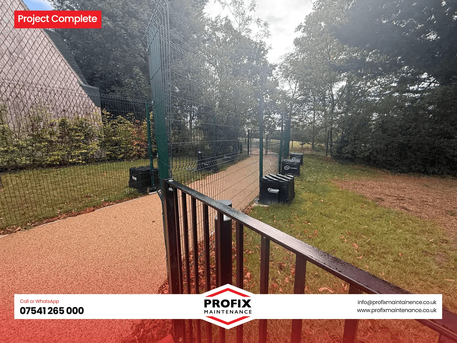 Profix Commercial Fencing Project – Safe and Reliable