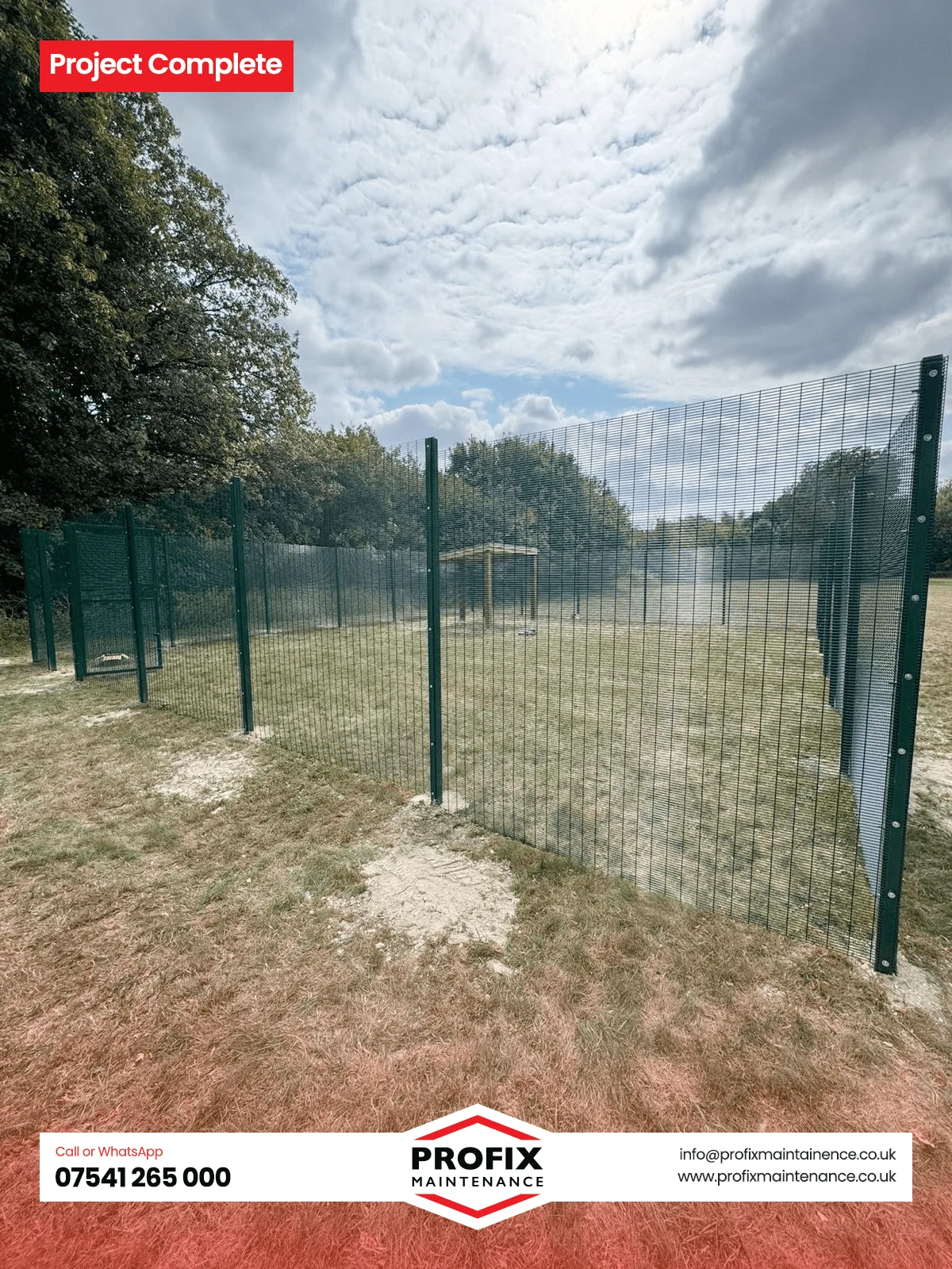 Profix Outdoor Fencing Project – Secure & Safe Boundary