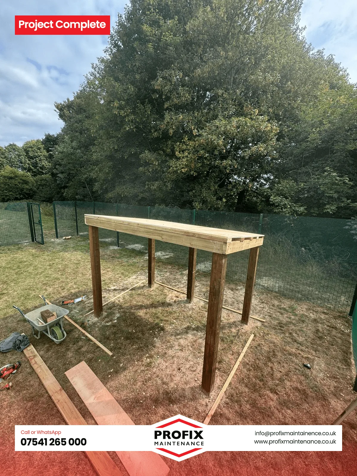Profix Outdoor Storage Shelter – Safe and Solid Structure