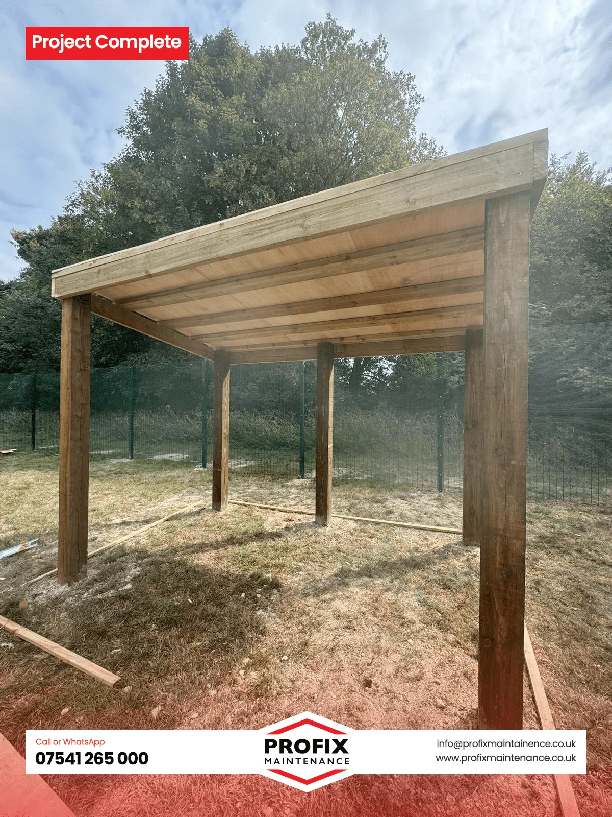 Profix Outdoor Shed Installation – Safe and Functional