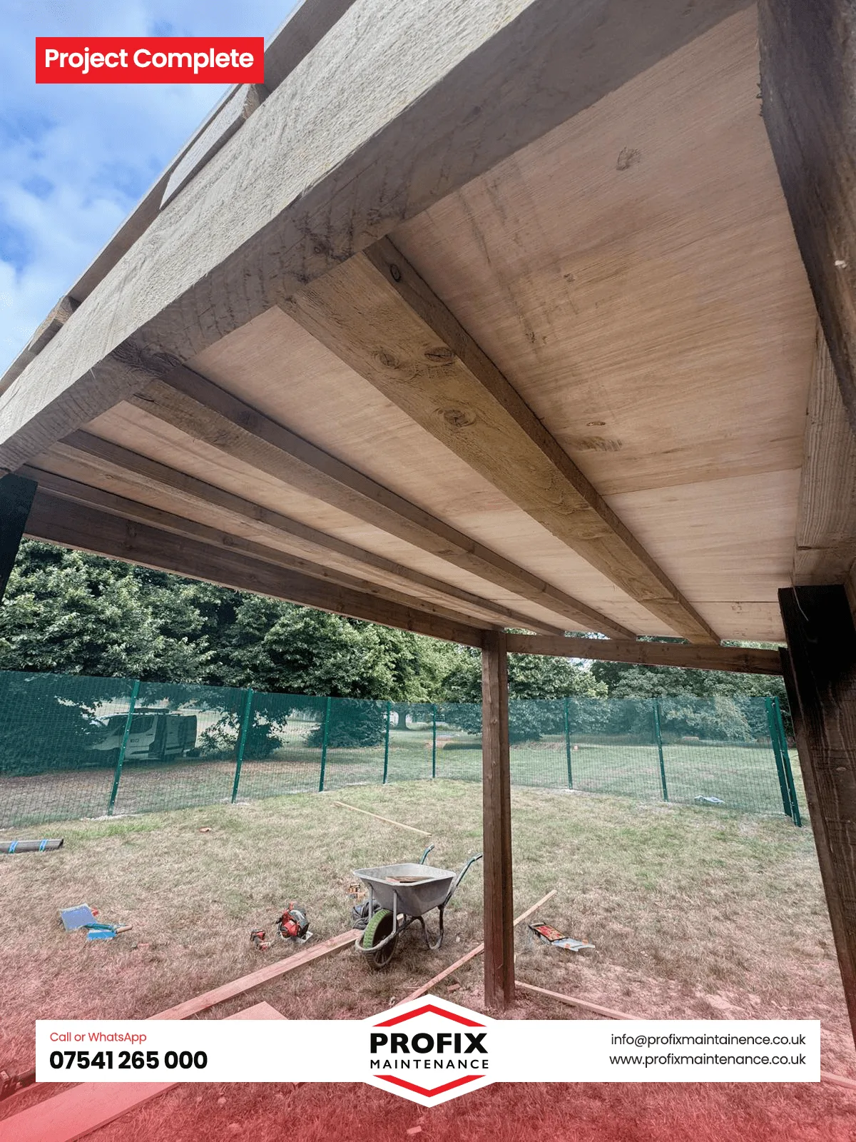 Profix Wooden Shed Build – Expert Craftsmanship for Your Outdoors